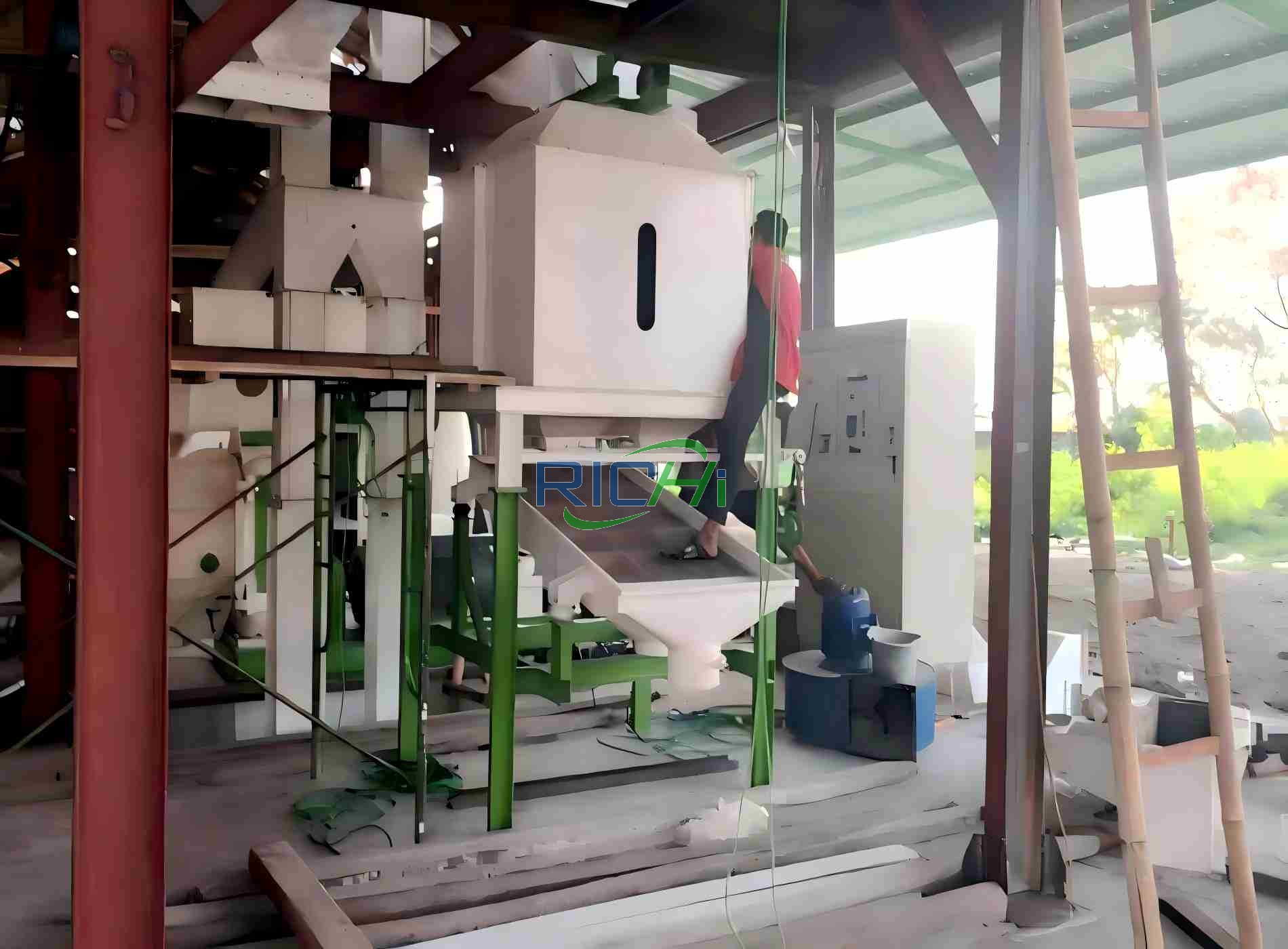 Biomass Pellet Line in Indonesia installation