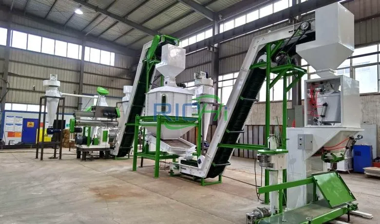 energy saving design to wood pellet manufacturing plant