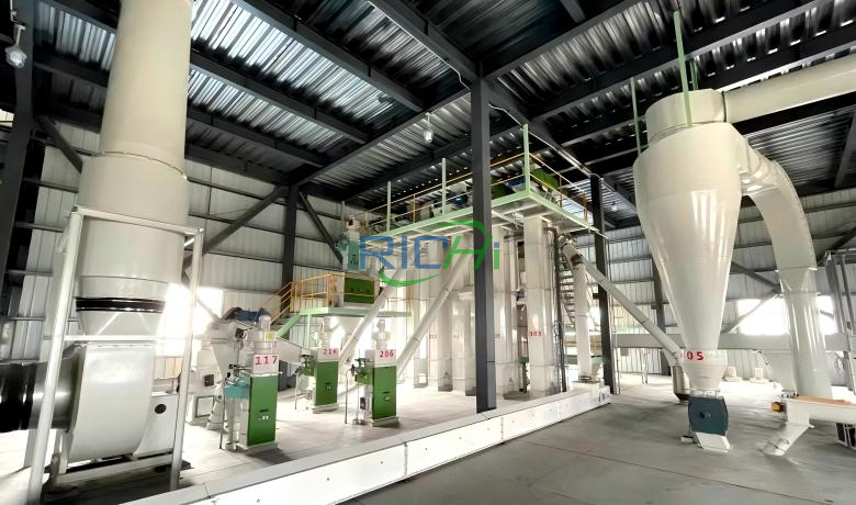 environmental design of animal feed processing plant