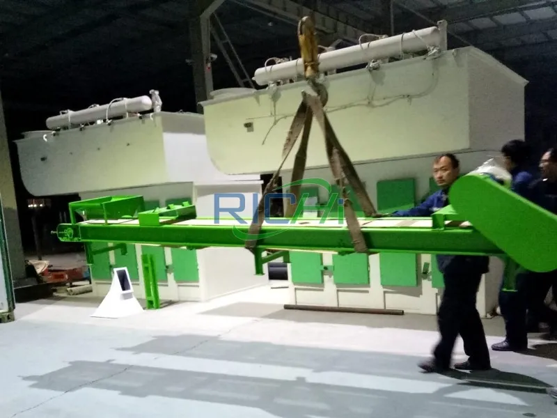 equipmenting of Chicken Feed Production Line in Tanzania