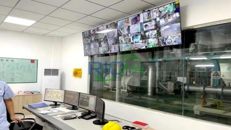 fully automated fish feed manufacturing plant