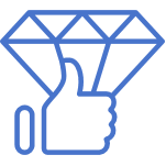 high pellet quality icon