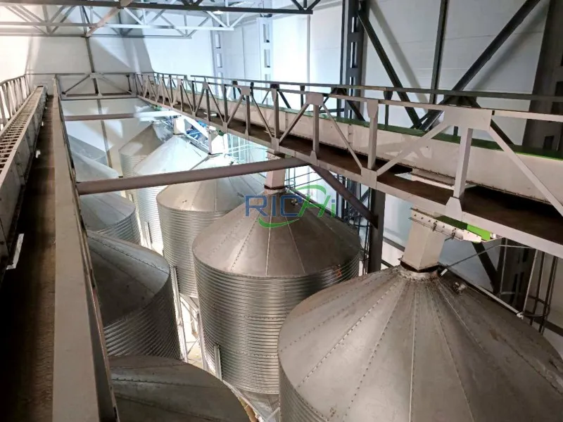 install of Floating Fish Feed Plant in Russia