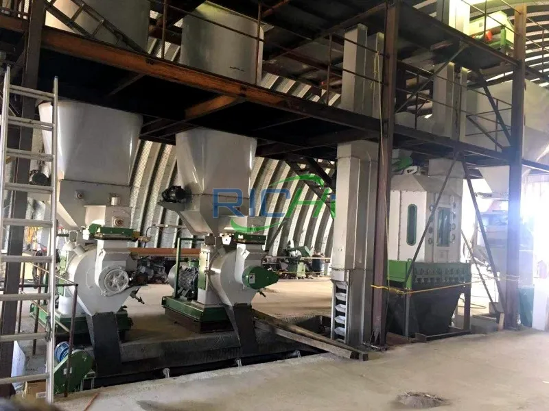 installation of Biomass Wood Pellet Line in Canada