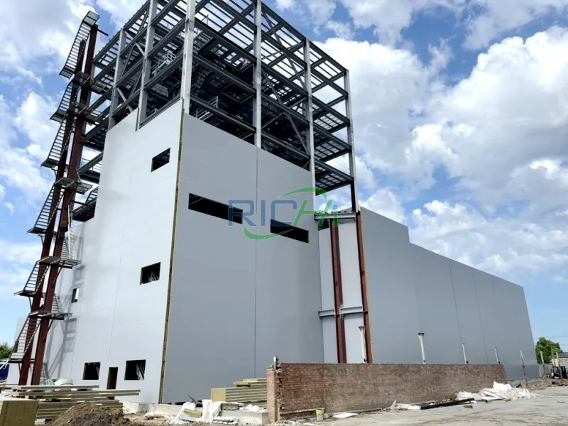 outlook of Floating Fish Feed Plant in Russia