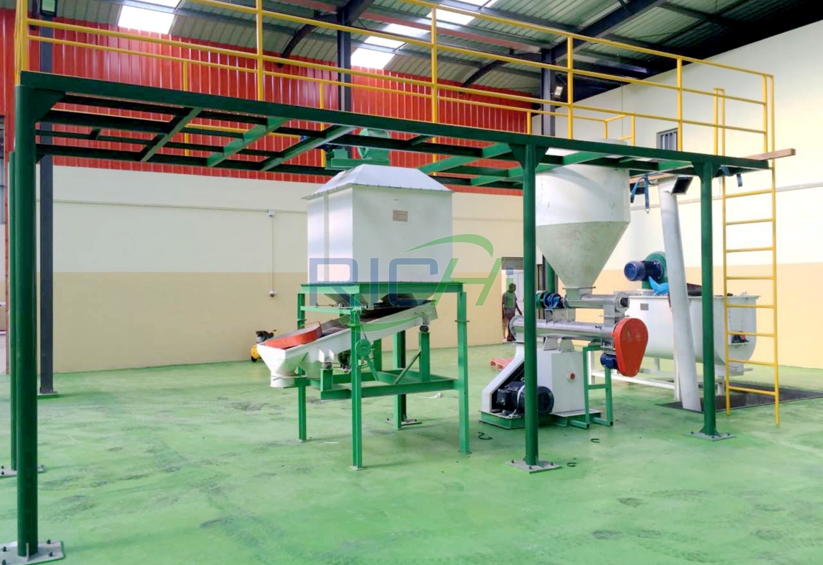 Brazil 5-7 t/h Cattle feed pellet mill project