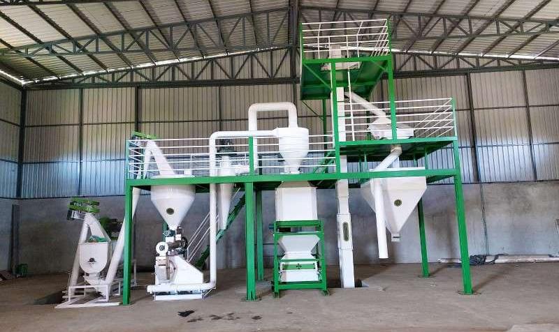 Ancillary animal feed production line