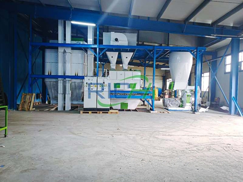 2tph wood pellet production line in Romania