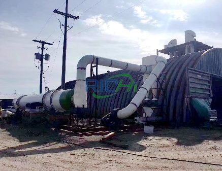 3-5tph Organic fertilizer production line in Thailand