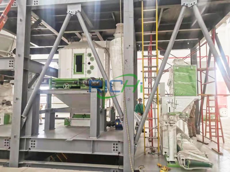 5tph fully automatic feed pellet production line