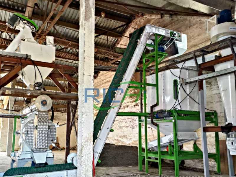 5tph wood pellet production line in Kazakhstan