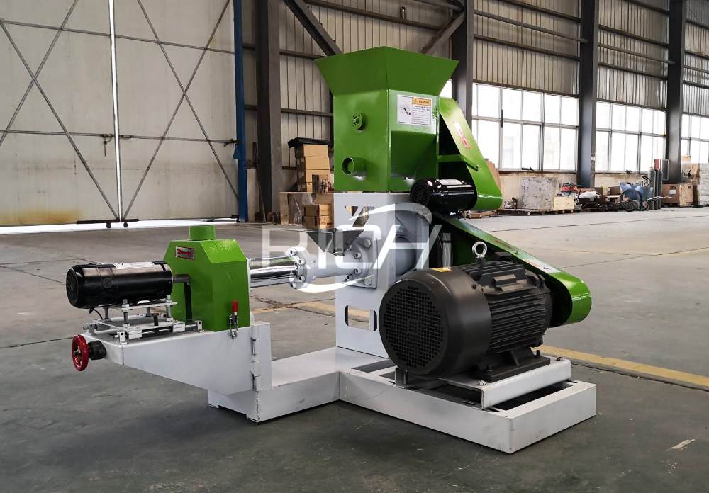 Aquatic pellet mill machine