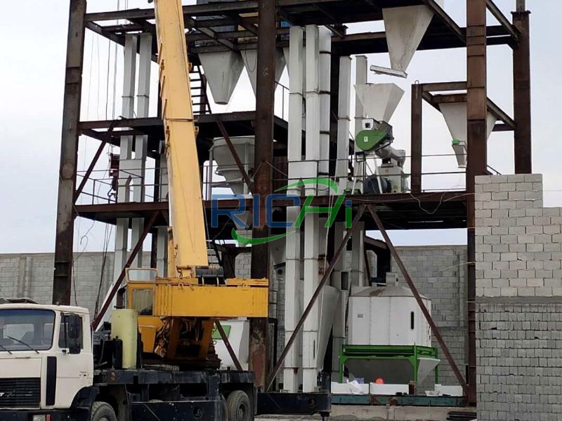 Cattle Feed Pellet Machine For Sale Uzbekistan