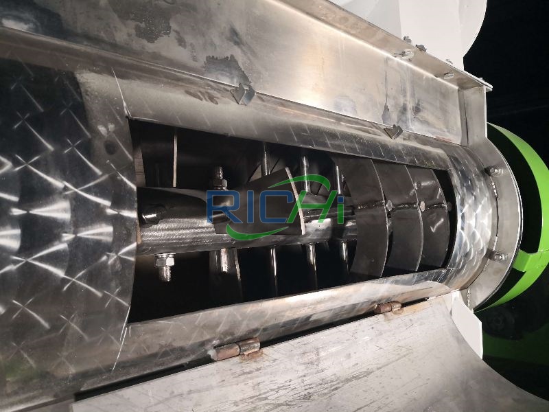 core components of bagasse pellet machine