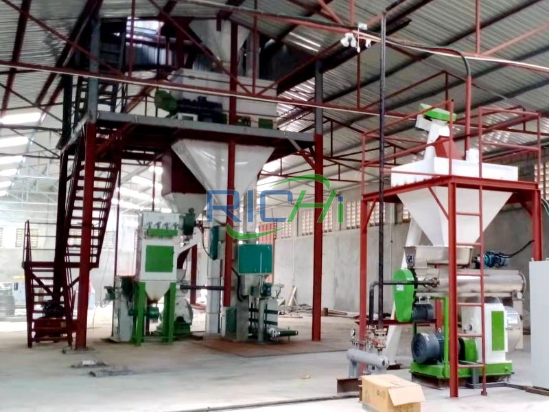 1-2T/H Small Poultry Feed Manufacturing Plant