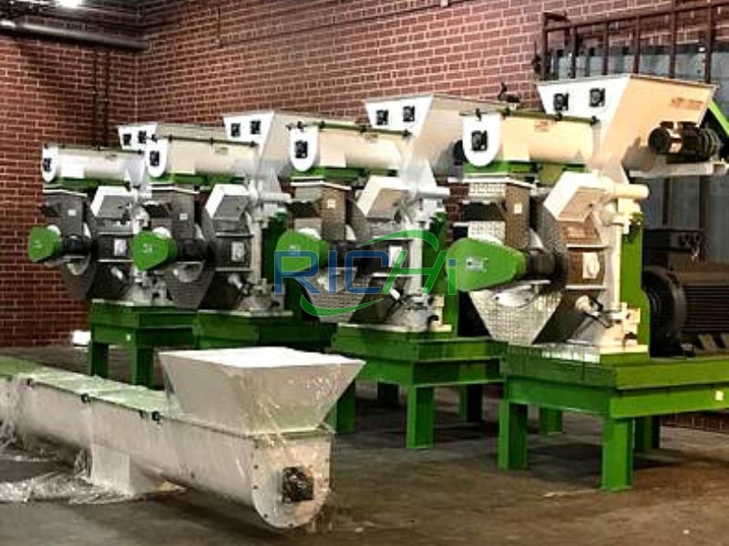 10T/H complete wood pellet plant in America