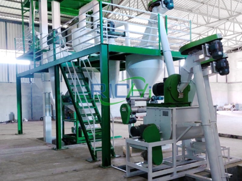 3.5tph Cattle Feed Manufacturing Plant in Angola