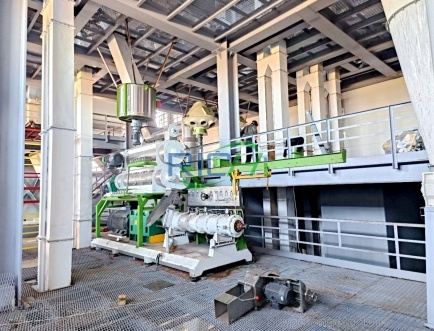 5-6T/H fish feed mill plant in Russia