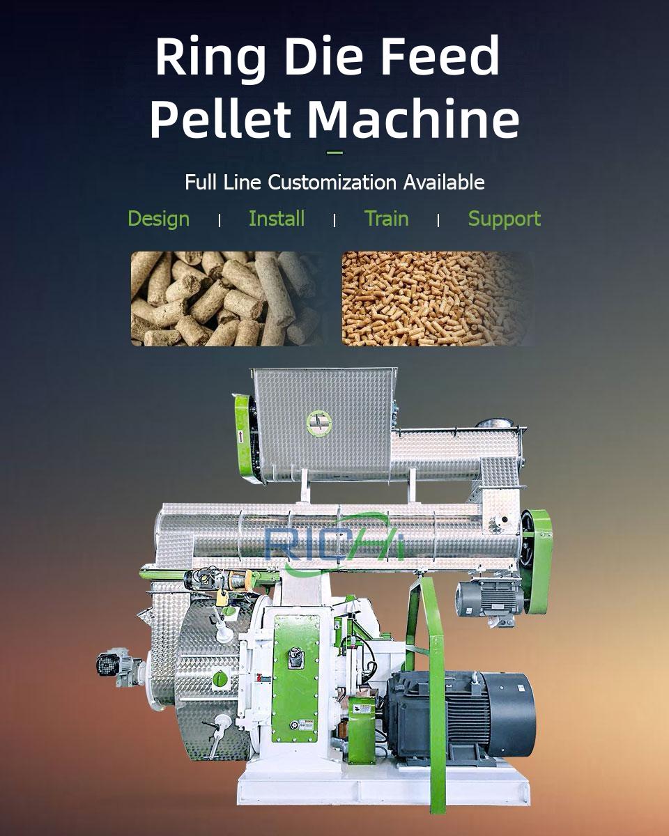 RICHI Ring Die Feed Pellet Machine