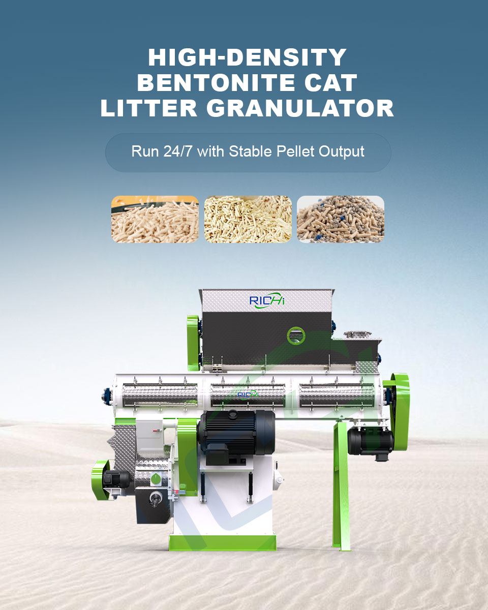 Ring Die Cat Litter Granulator