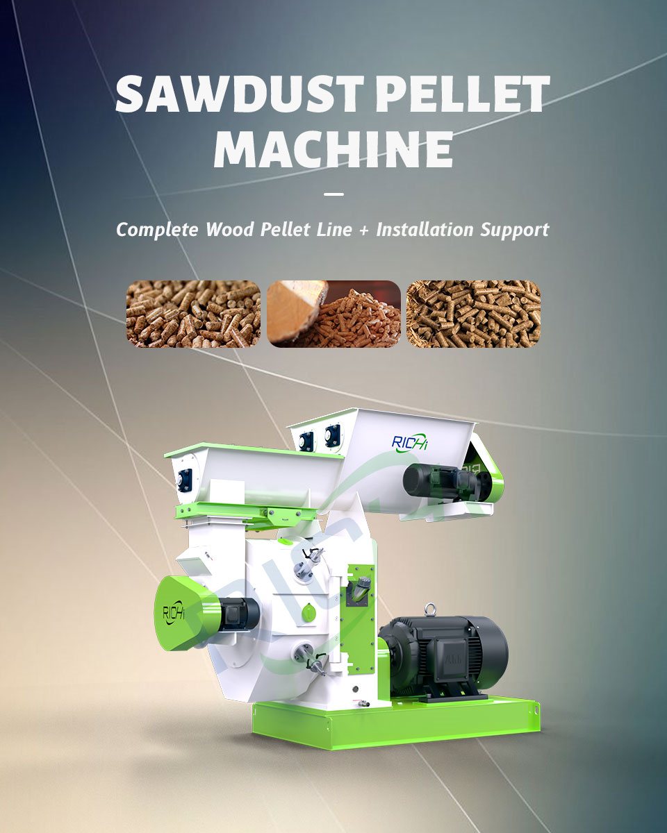 Ring Die Sawdust Pellet Machine