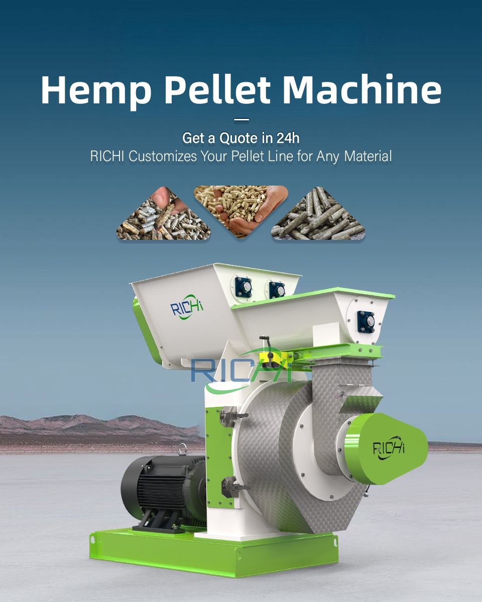 hemp pellet machine