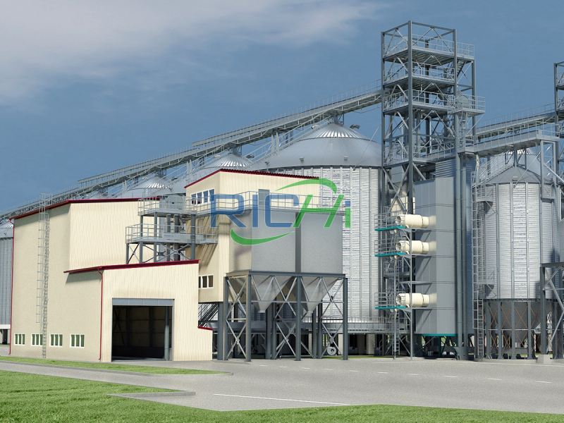 Compound Feed Pellet Production Line In Saudi Arabia