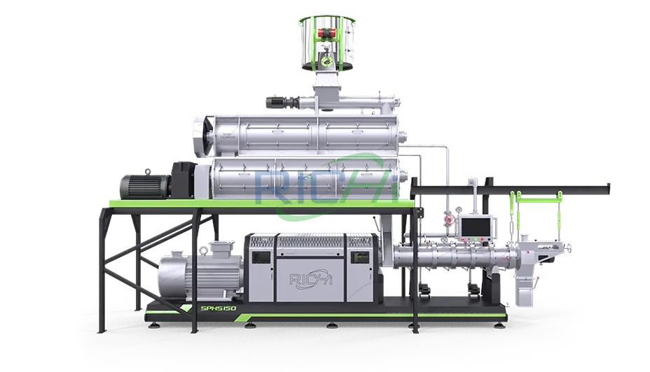 0.5-12tph Pet Food Extruder Machine