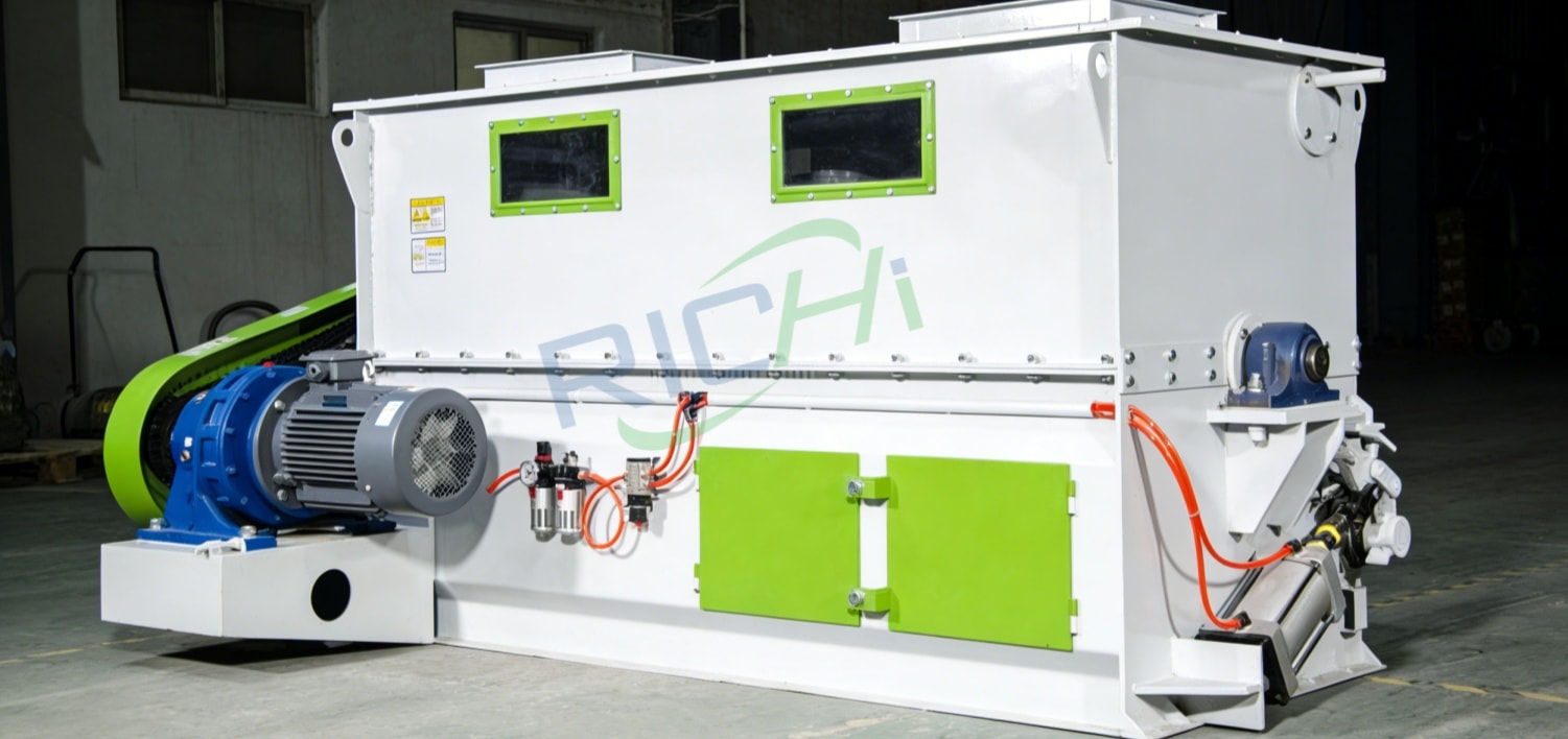 Single Shaft Double Ribbon Mixer