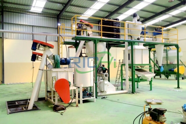 projet d'usine d'aliments pour bétail