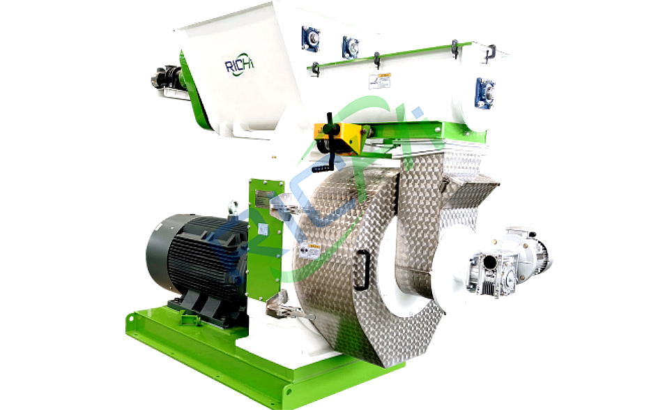 machine à granuler la paille