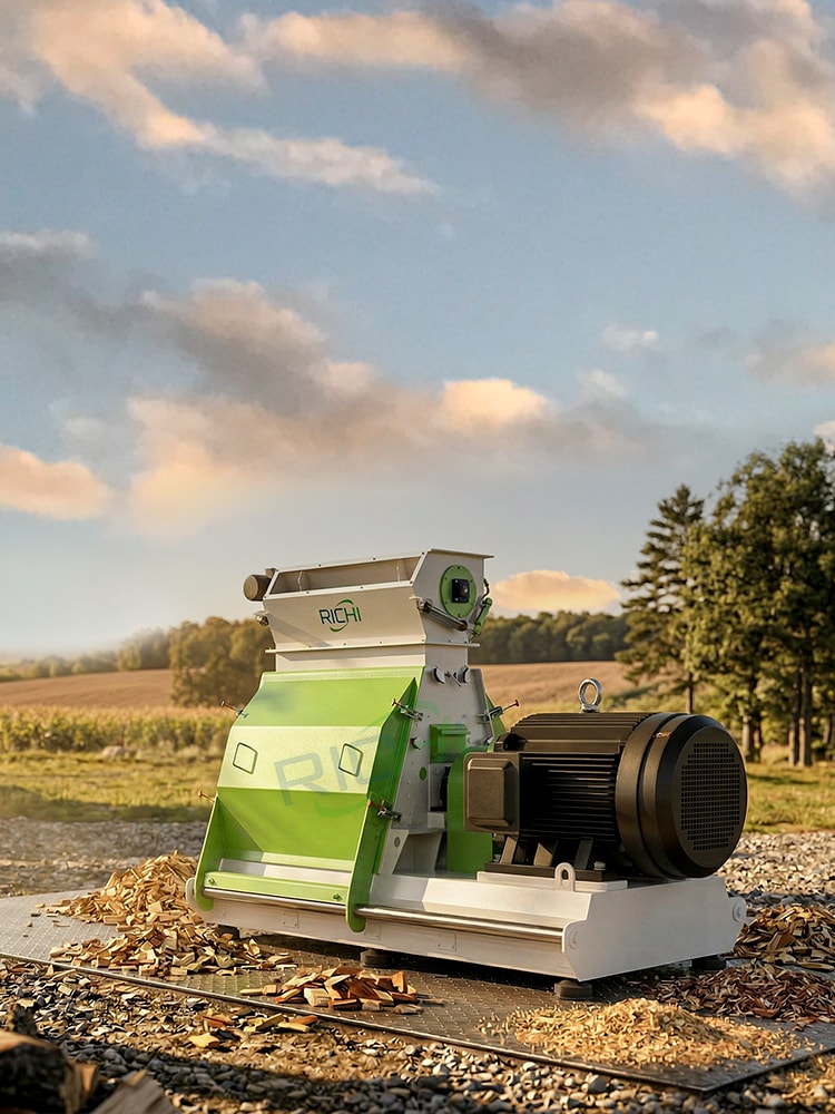 wood crusher machine