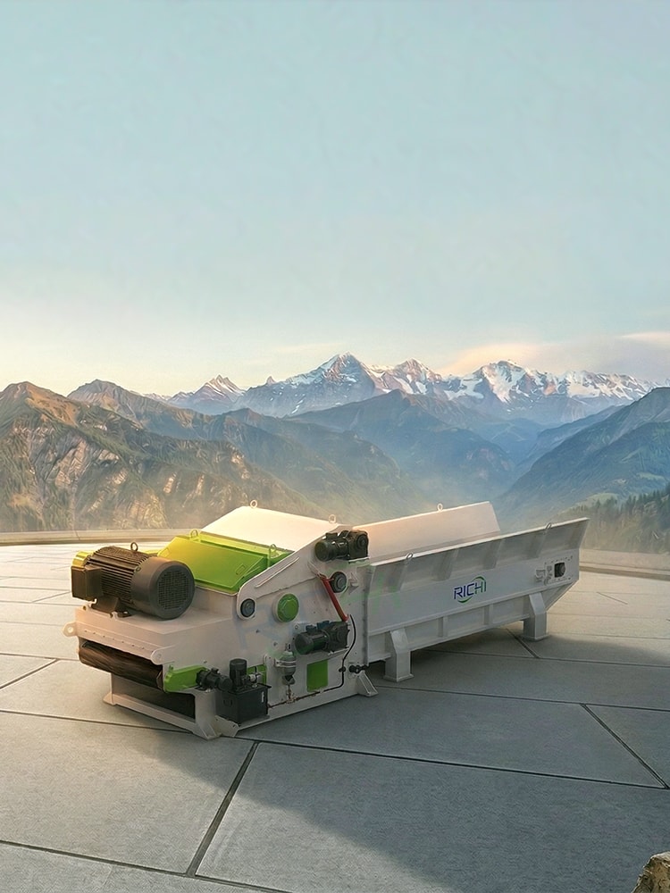 machine à broyer le bois