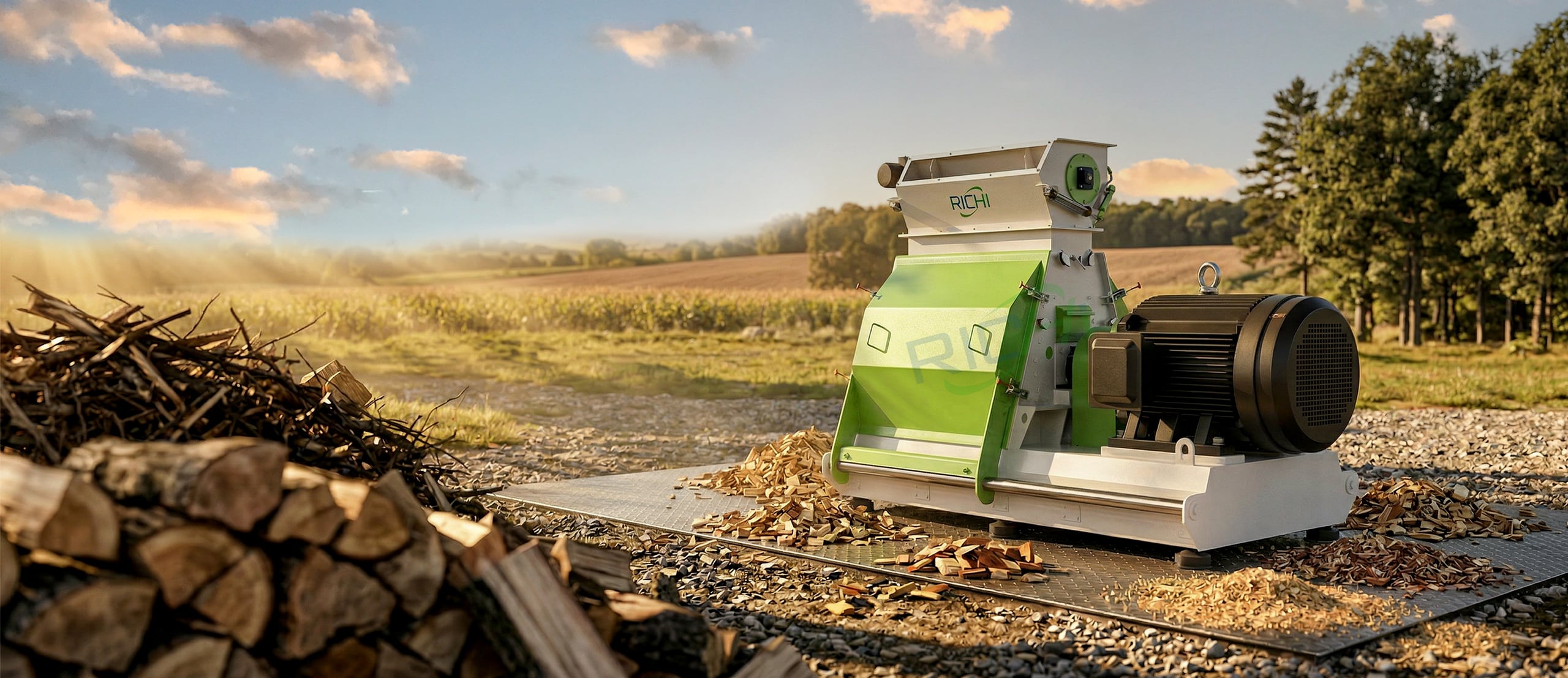 wood crusher machine for sale