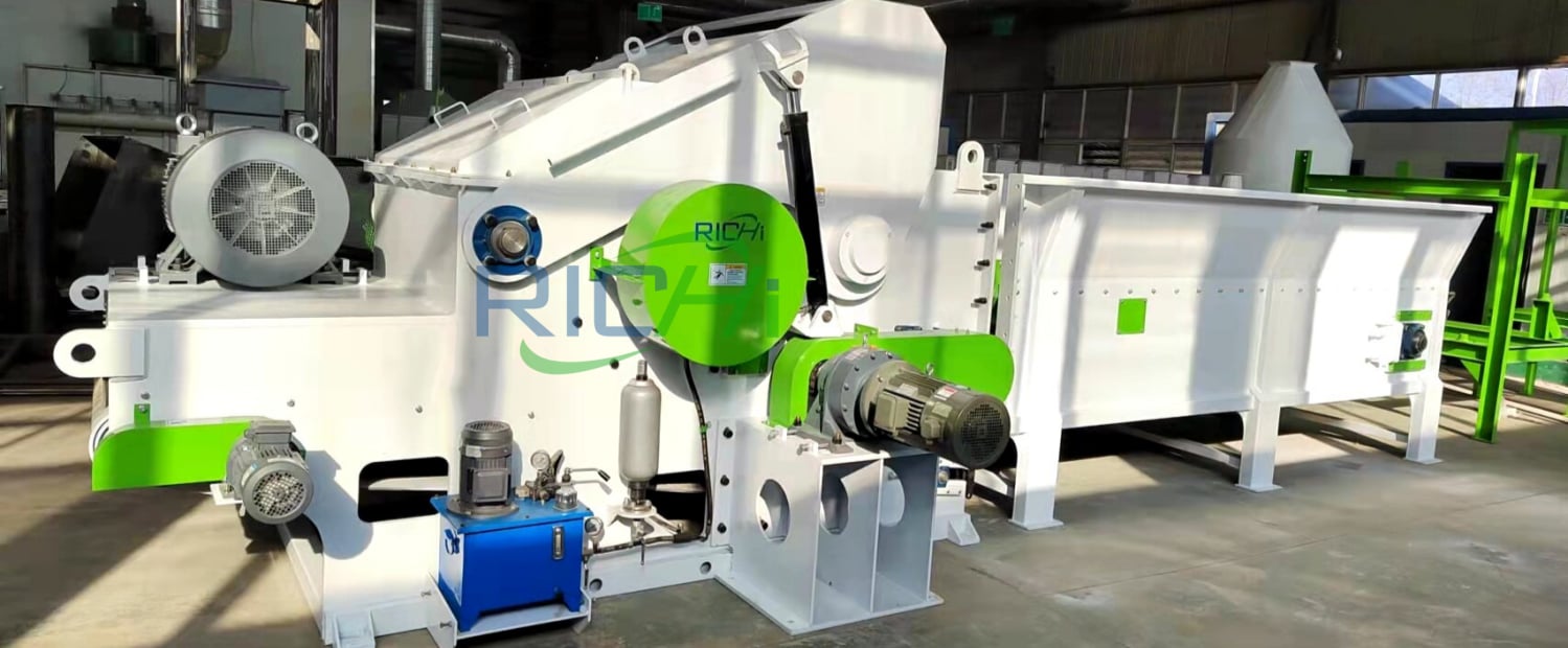 wood pallet chipper machine