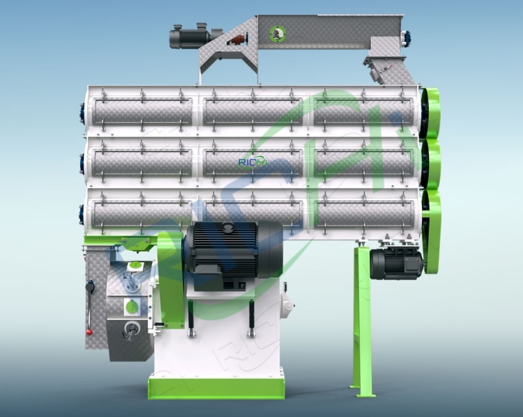 Macchina per la produzione di pellet per granchi