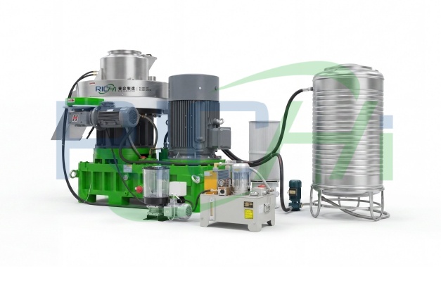 vertical pellet machine