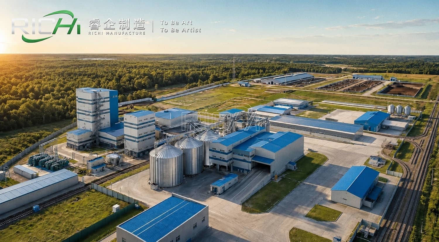 Animal feed production line