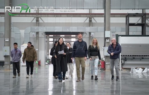 Polish clients visit