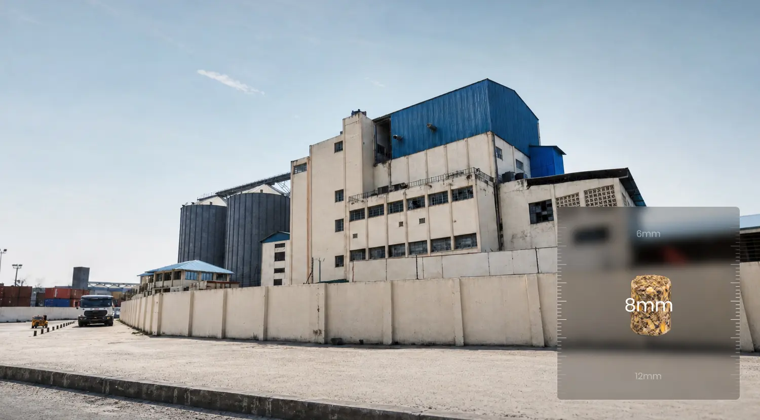 Animal feed production line