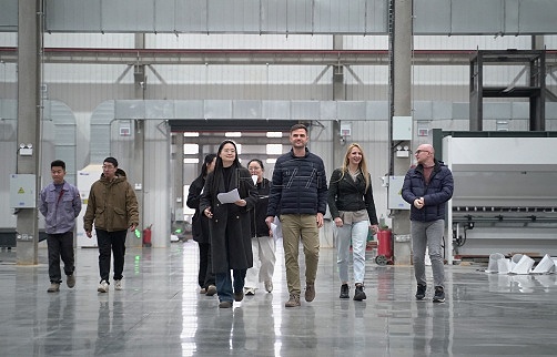 Polish clients visit
