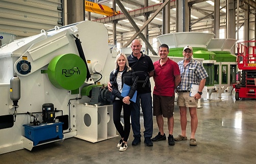 South African clients visit