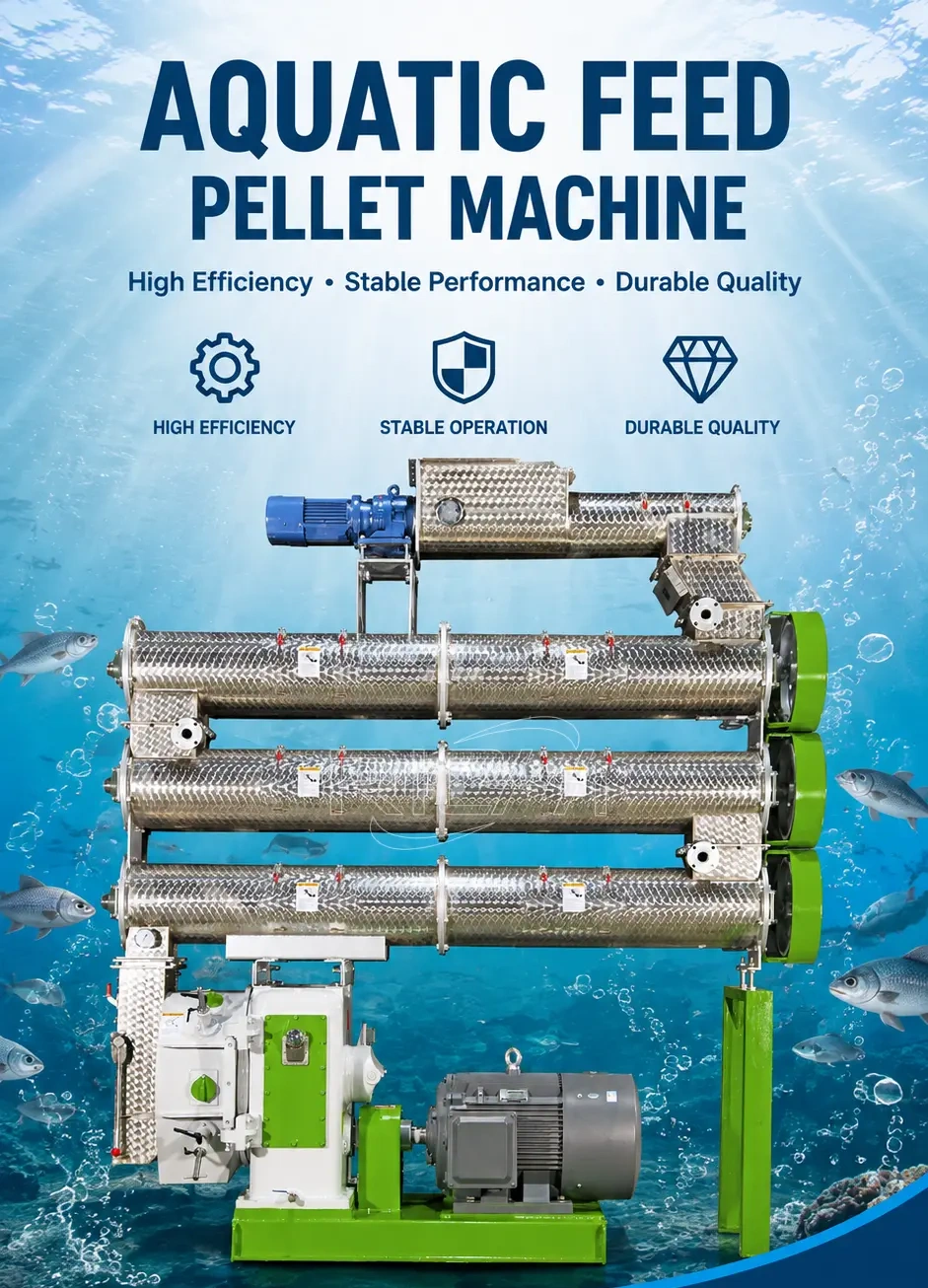 aquafeed pellet making machine