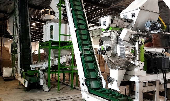Linea di produzione di pellet da biomassa RICHI
